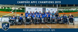 Campeão APFC Champions 2019 - Rio de Janeiro Power Soccer